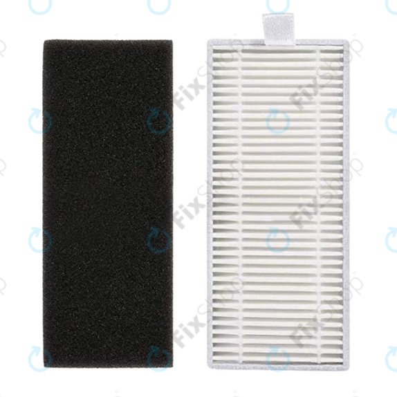 Set di ricambio per Xiaomi Viomi S9, Proscenic M7 Pro, M7 Max, M8 Pro (2x Spazzole principali, 4x Filtri, 4x Spazzole laterali)