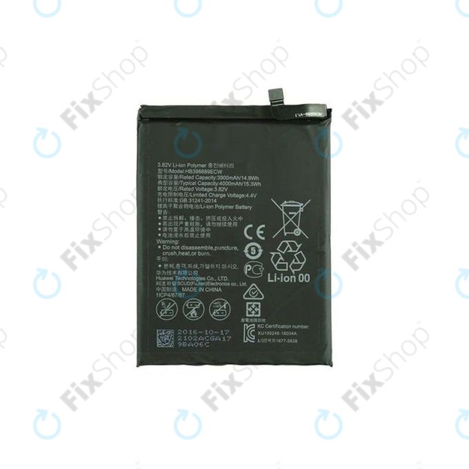 Batteria per Huawei Mate 9 MHA-L09, HB396689ECW, 4000mAh