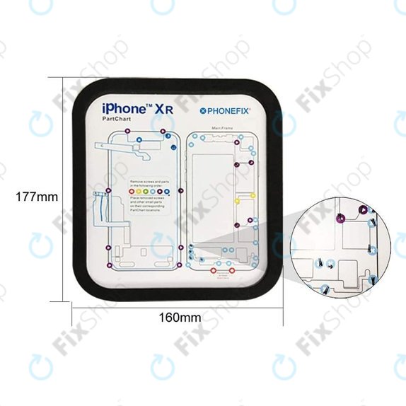 Tappetino magnetico per viti per iPhone 6 - 11 Pro Max