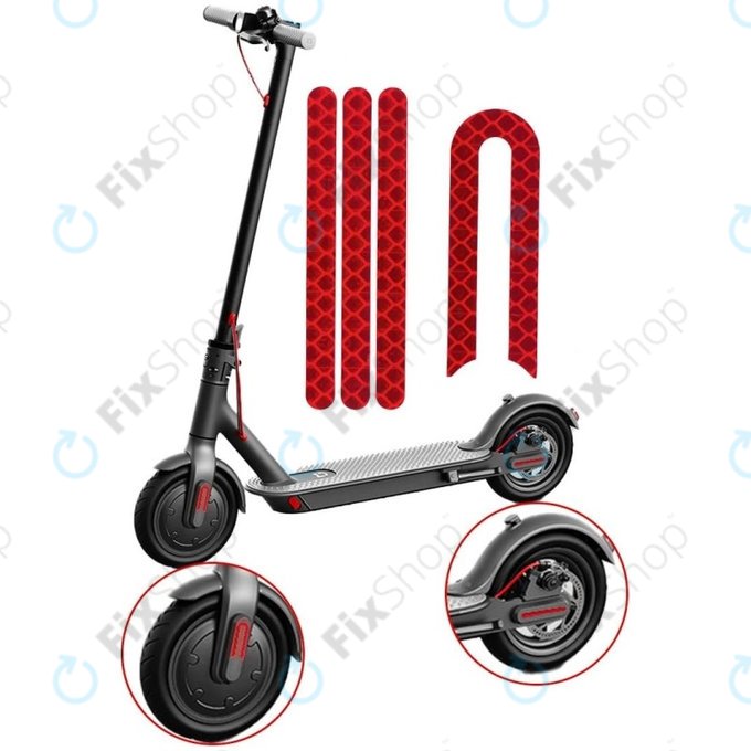Adesivi riflettenti B per Xiaomi Mi Electric Scooter 1S, 2 M365, Essential, Pro, Pro 2