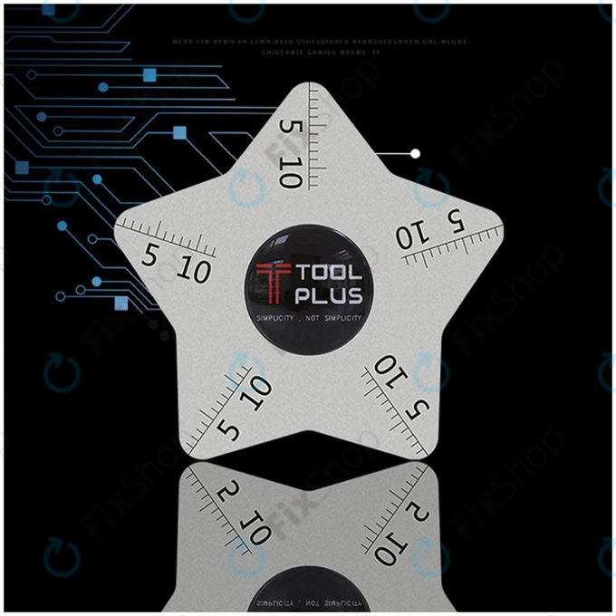 Strumento flessibile ultra-sottile per smontaggio a 5 lati, QianLi ToolPlus Star