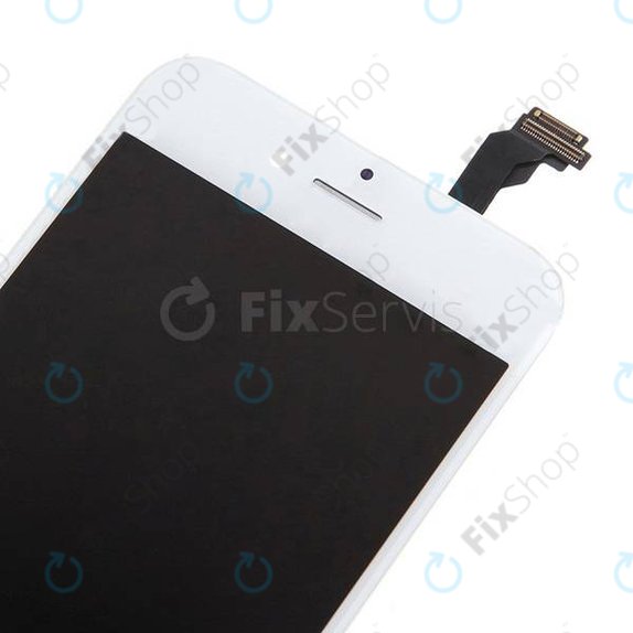 Schermo per iPhone 6, White, Vetro touch con cornice