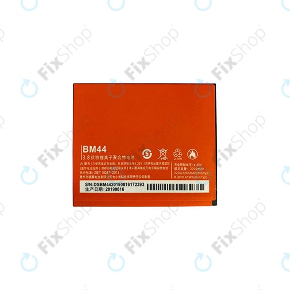 Batteria per Xiaomi Redmi 2, BM44, 2265mAh