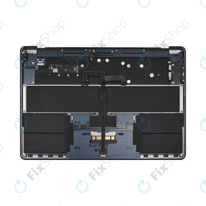 Top case con tastiera US e batteria per MacBook Air 15", A3114 (2024), Midnight, 661-40269, Genuine Apple