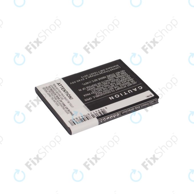 Batteria per Samsung i9100, Galaxy S II, EB-F1A2GBU, Li-Ion, 3.7V, 1600mAh, HQ