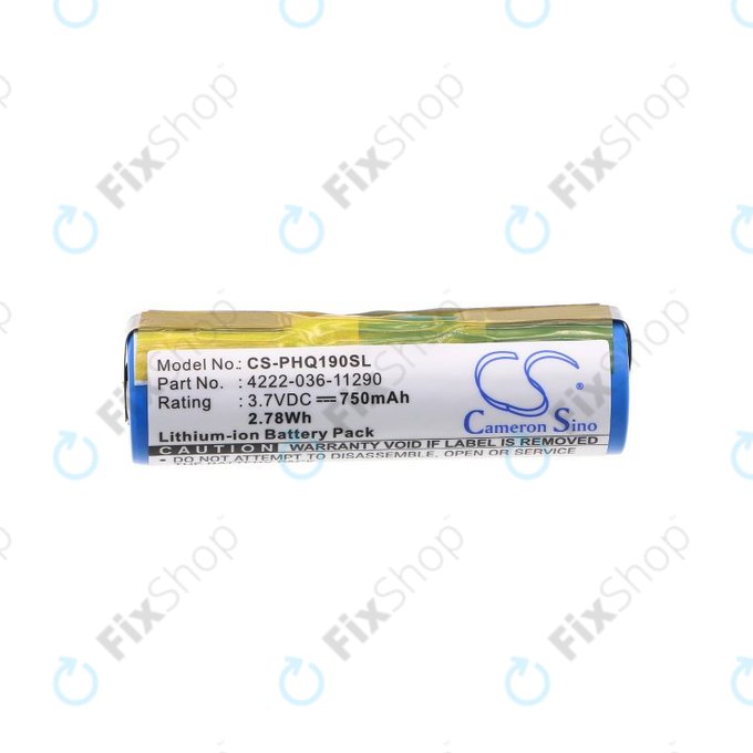 Batteria per Philips 8895XL, 036-11290, Li-Ion, 750mAh, 3.7V, HQ