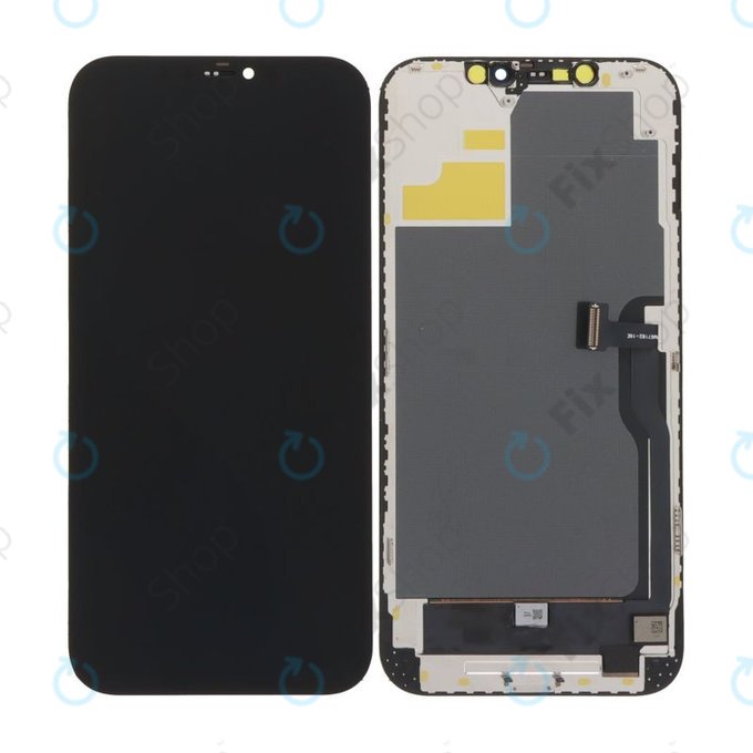 Schermo Soft OLED per iPhone 12 Pro Max, Vetro touch con cornice, DIAGNOSTIC