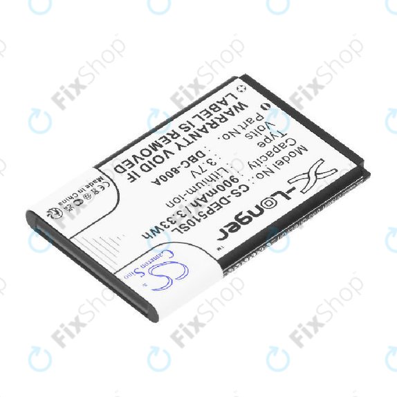 Batteria per Doro 1360, DBC-800A, Li-Ion, 3.7V, 900mAh, HQ