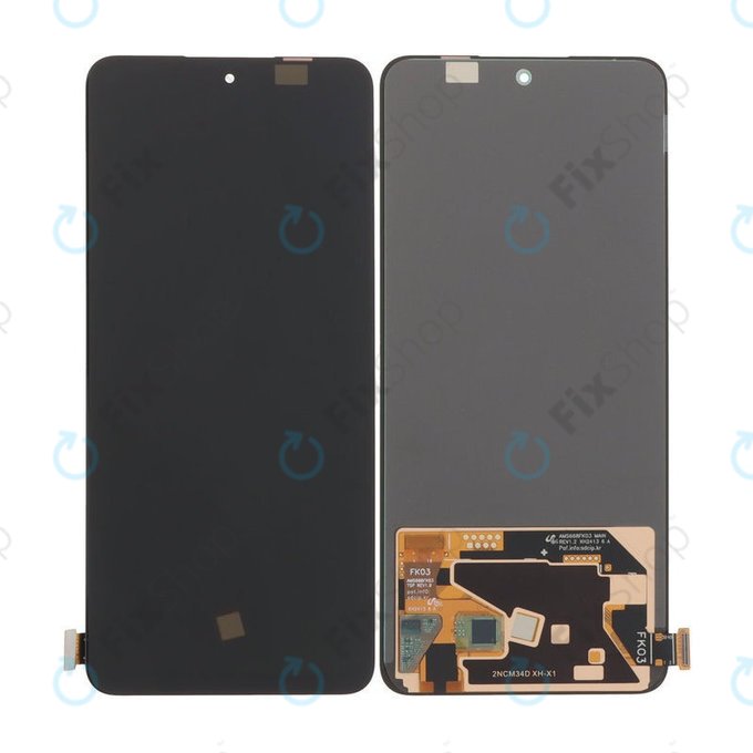 Schermo OLED per OnePlus Nord CE4 Lite, Vetro touch senza cornice