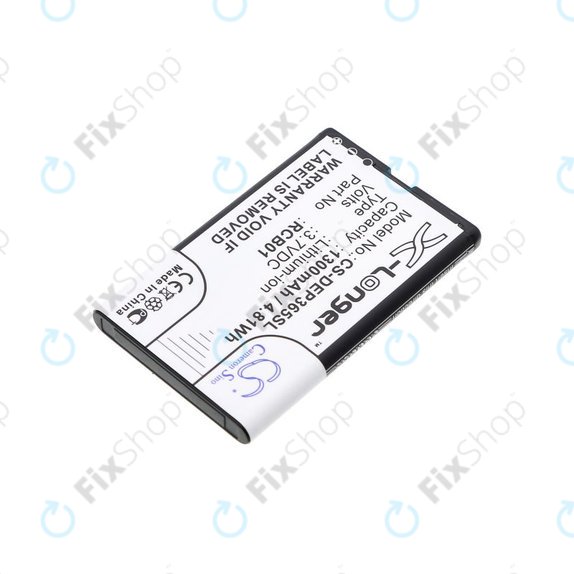 Batteria per Doro Primo 365, RCB01, Li-Ion, 3.7V, 1300mAh, HQ