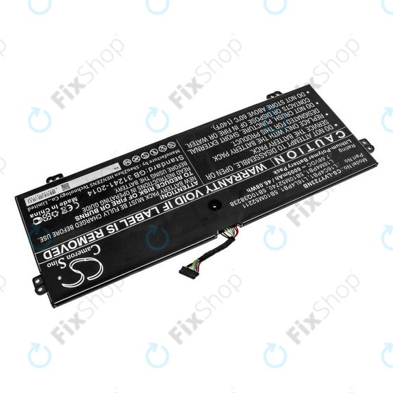 Batteria per Lenovo Yoga 720-13, 730-13, L16L4PB1, Li-Pol, 6000mAh, 7.68V, HQ