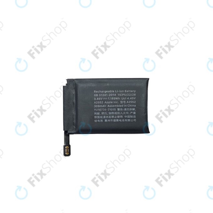 Batteria per Apple Watch 7 45mm, 309mAh, A2552, Refurbished