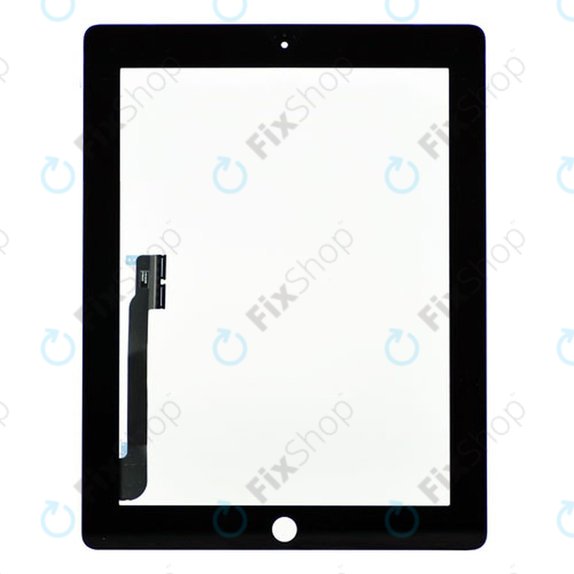 Vetro touch per iPad 3, iPad 4, Black