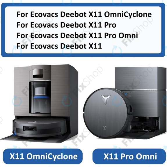 Spazzola laterale, 2 pz. per Ecovacs X11, X11 Omni, X11 Pro, X11 Pro Omni , X11 Omni, X11 Pro, X11 Pro Omni