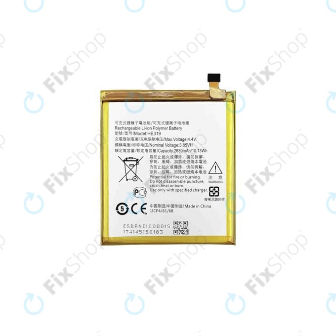 Batteria per Nokia 3, HE319, 2630mAh