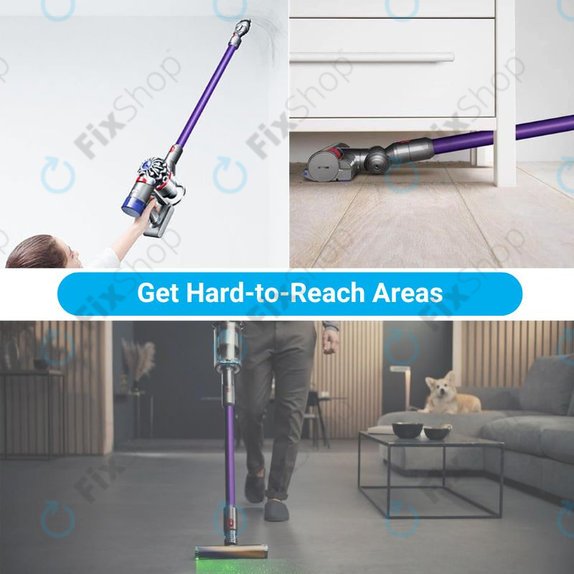Tubo di aspirazione Purple per Dyson seriess V, Outsize
