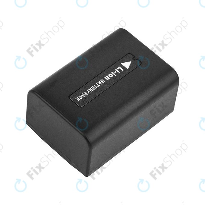 Batteria per Sony FDR-AX33, 40, 45, 53, 60, 700, P33, HDR-CX450, 625, NP-FV50A, Li-Ion, 1030mAh, 7.3V, HQ