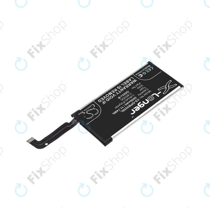 Batteria per Google Pixel 4a 4G, 3050mAh, Li-Pol, 3.85 V, G025J-B, HQ