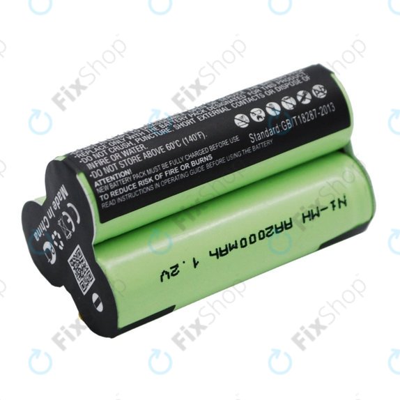 Batteria per AEG Electrolux Junior 2.0, Type141, Ni-MH, 2000mAh, 3.6V, HQ