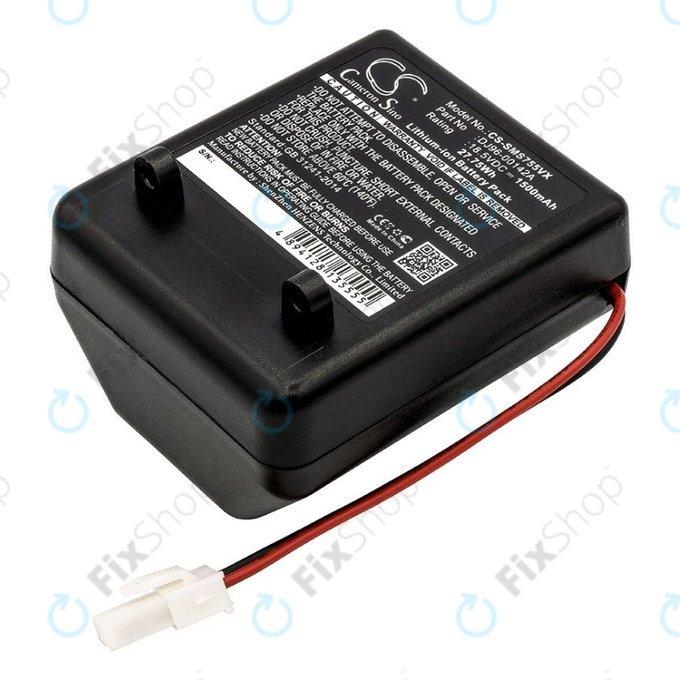 Batteria per Samsung SS7550, SS7555, SSR200, 1500mAh