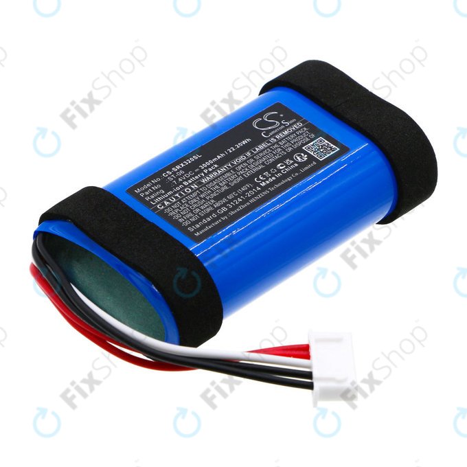 Batteria per Sony SRS-XB31, ST-06, Li-Ion, 3000mAh, 7.4V, HQ
