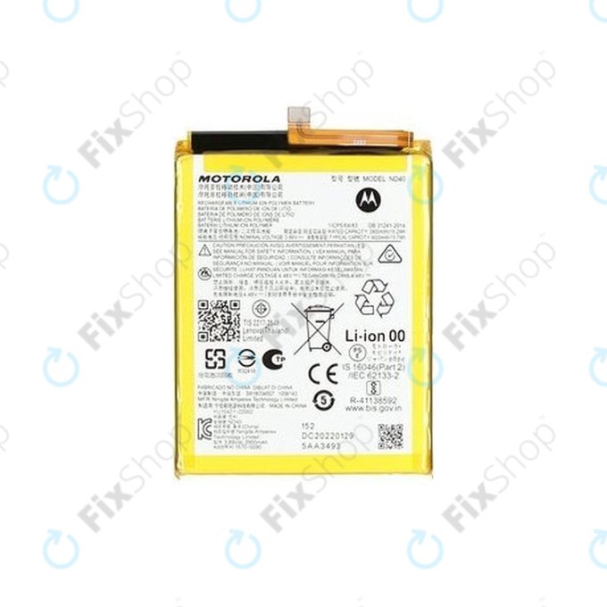 Batteria per Motorola Edge 30 XT2203, ND40, SB18D34507, 4020mAh, Genuine Service Pack
