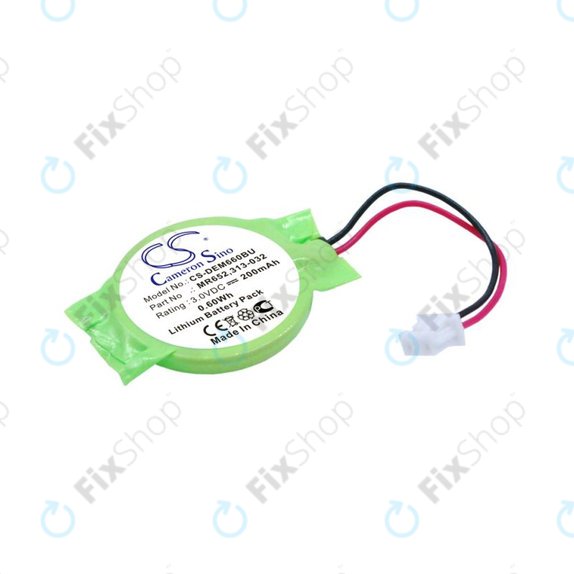Batteria di backup per Dell Latitude E6320, 077-A00, Lithium, 200mAh, 3V, HQ