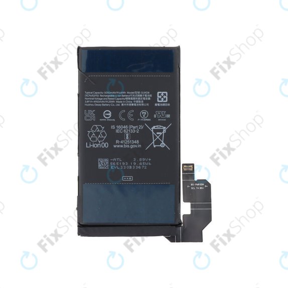 Batteria per Google Pixel 8 Pro, GUKD8, 5050mAh