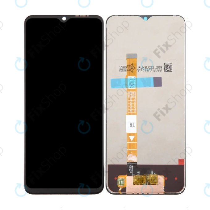 Schermo LCD per Vivo Y35 5G V2230A, Vetro touch senza cornice
