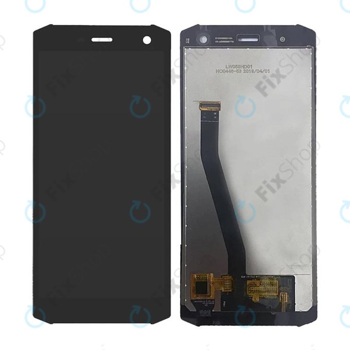 Schermo LCD per myPhone Hammer Energy 2, Vetro touch senza cornice