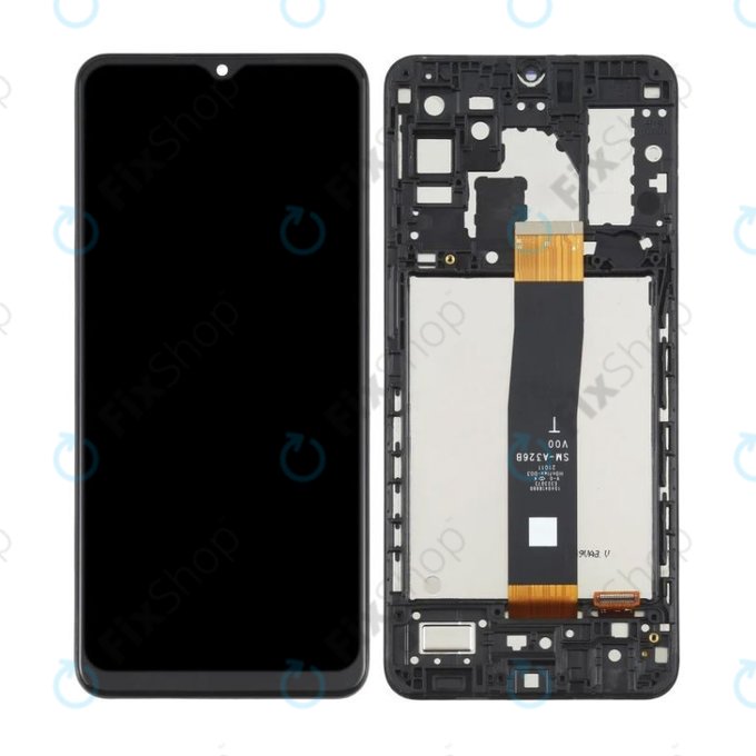 Schermo per Samsung A32 5G A326B, Vetro touch con cornice