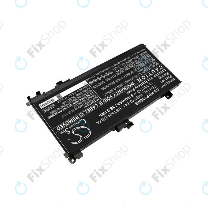 Batteria per HP Omen 15, Pavilion 15, WASD 15, TE03XL, Li-Ion, 5100mAh, 11.55V, HQ
