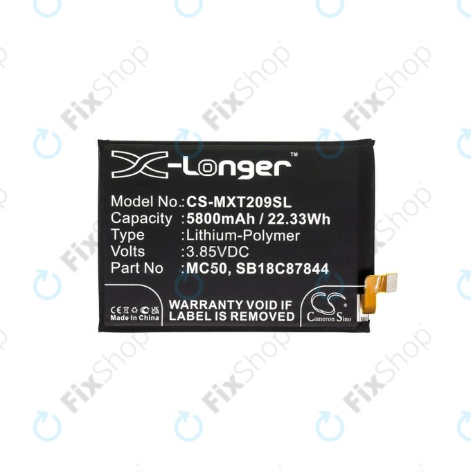 Batteria per Motorola Moto G9 Power, 5800mAh, Li-Pol, 3.85 V, MC50, HQ