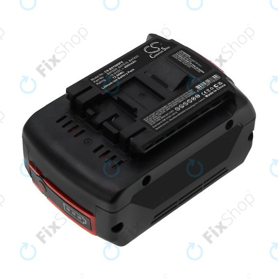 Batteria per Bosch 17618, Gsb 18, BAT620, Li-Ion, 4000mAh, 18V, HQ