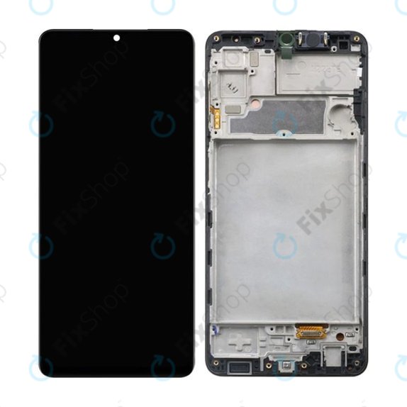 Schermo OLED per Samsung A22 A225F, Vetro touch con cornice