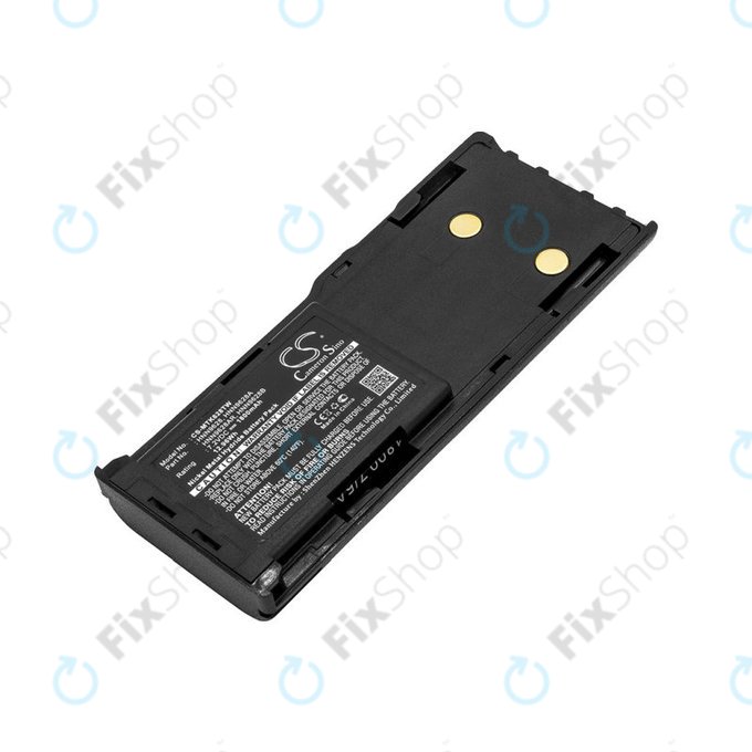 Batteria per Motorola CP250, GTX800, HNN9628, Ni-MH, 1800mAh, 7.2V, HQ