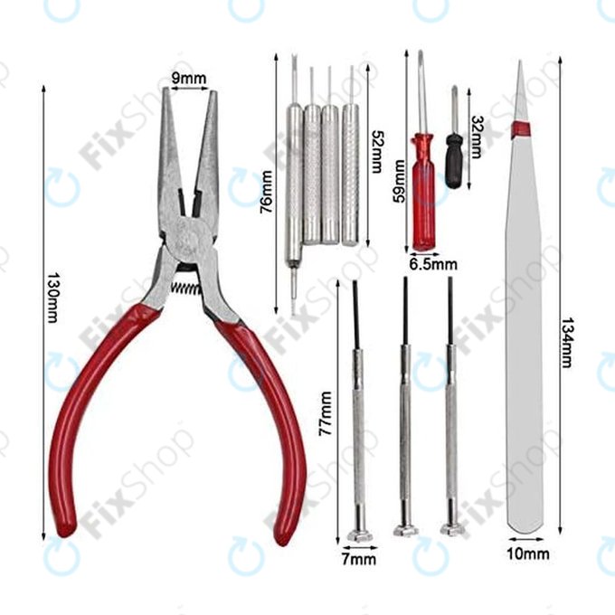 Set strumenti per riparazione Goldlogi 16 pz