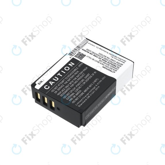 Batteria per Kodak PIXPRO S1, AZ651, AZ652, AZ901, LB-070, Li-Ion, 1150mAh, 7.4V, HQ