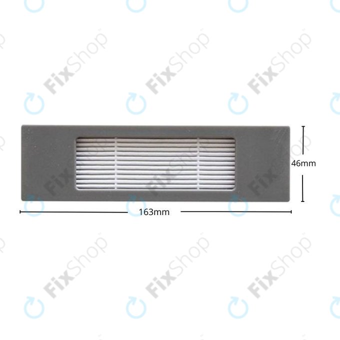 Filtro polvere, 2 pz. per Ecovacs Deebot N-series, T-series, Ozmo-series