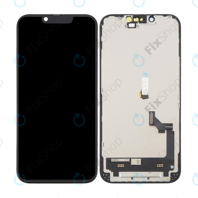 Schermo In-Cell FHD per iPhone 16e, 17e, Vetro touch con cornice, FixPremium