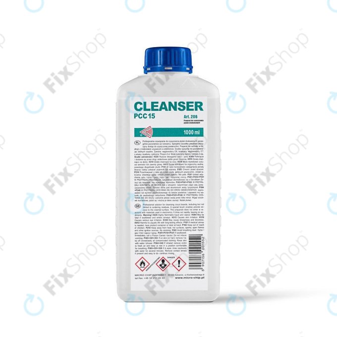 Detergente professionale per PCB PCC15, 1000 ml