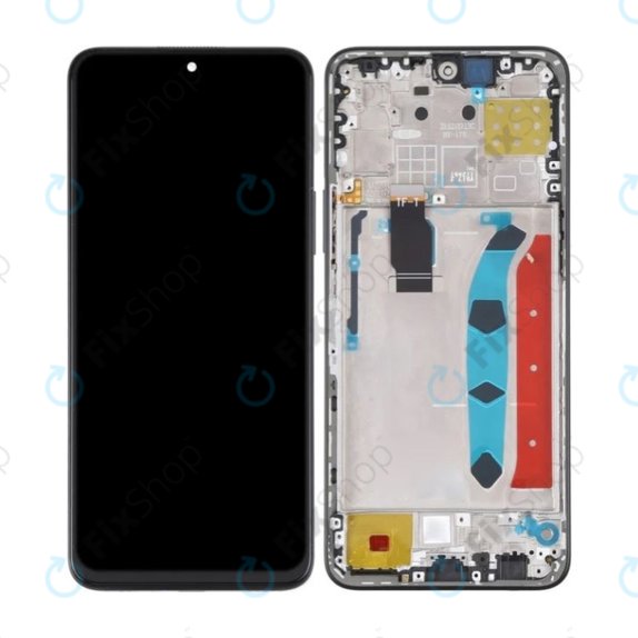 Schermo per Honor X8, Midnight Black, Vetro touch con cornice