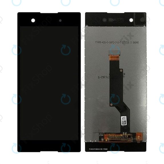 Schermo LCD per Sony Xperia XA1, Black, Vetro touch senza cornice