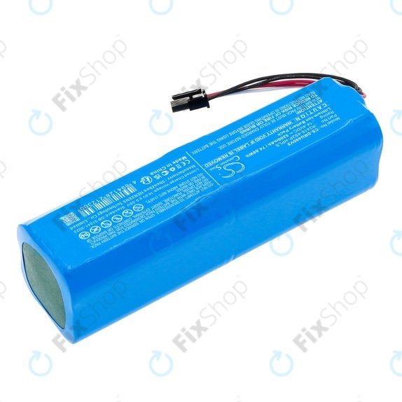 Batteria per Xiaomi Dreame Bot X30 Ultra, X40 Ultra, X40 Pro Ultra, L30 Ultra, D10s Plus, R2416-4S2P-HPLS, Li-Ion, 5200mAh, 14.4V, HQ