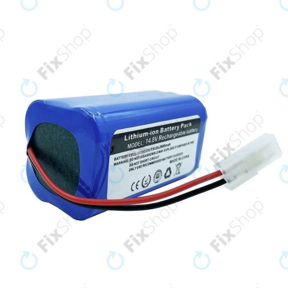 Batteria per Xiaomi Essential (Mijia G1), Flyco FC-seriess, myVacBot SN500, Panasonic MC-seriess, Phicomm X3, Puppy R-seriess, Li-026418, Li-Ion, 2600mAh, 14.8V