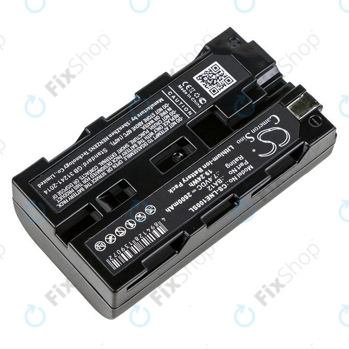 Batteria per Line 6 James Tyler Variax, Line 6 JTV Guitar, BA12, Li-Ion, 2600mAh, 7.4V, HQ