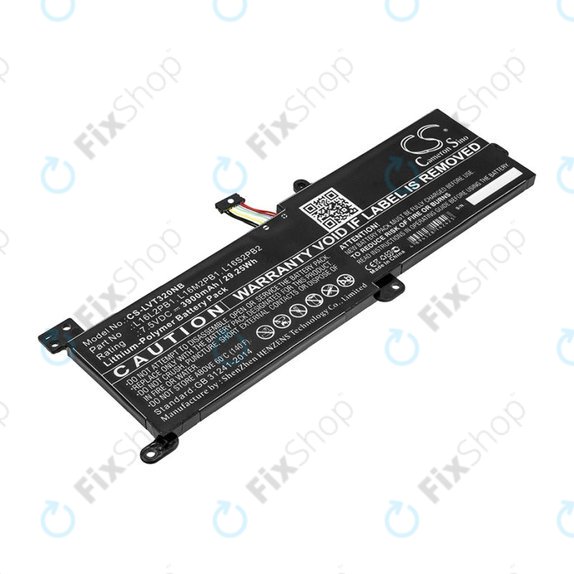 Batteria per Lenovo 320, 330, 520, Ideapad 320, 330, S145, L16L2PB1, Li-Pol, 3900mAh, 7.5V, HQ