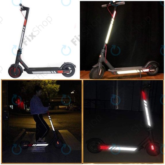 Adesivi riflettenti B per Xiaomi Mi Electric Scooter 1S, 2 M365, Essential, Pro, Pro 2