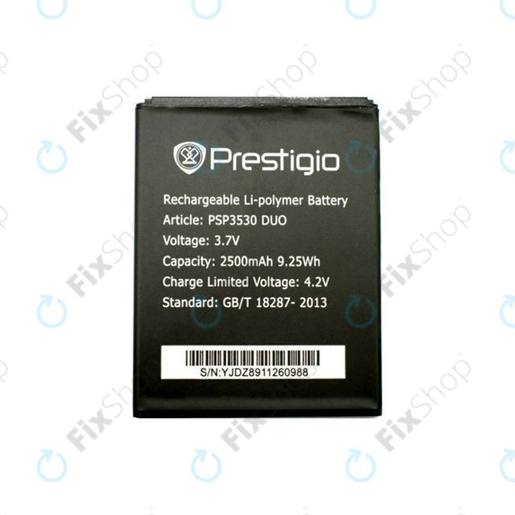 Batteria per Prestigio Muze D3, PSP5530, PSP3530 DUO, 2500mAh