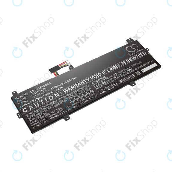 Batteria per Asus BX430, Expertbook B5440FA, P5240UA-1A, C31N1620, Li-Pol, 4200mAh, 11.55V, HQ